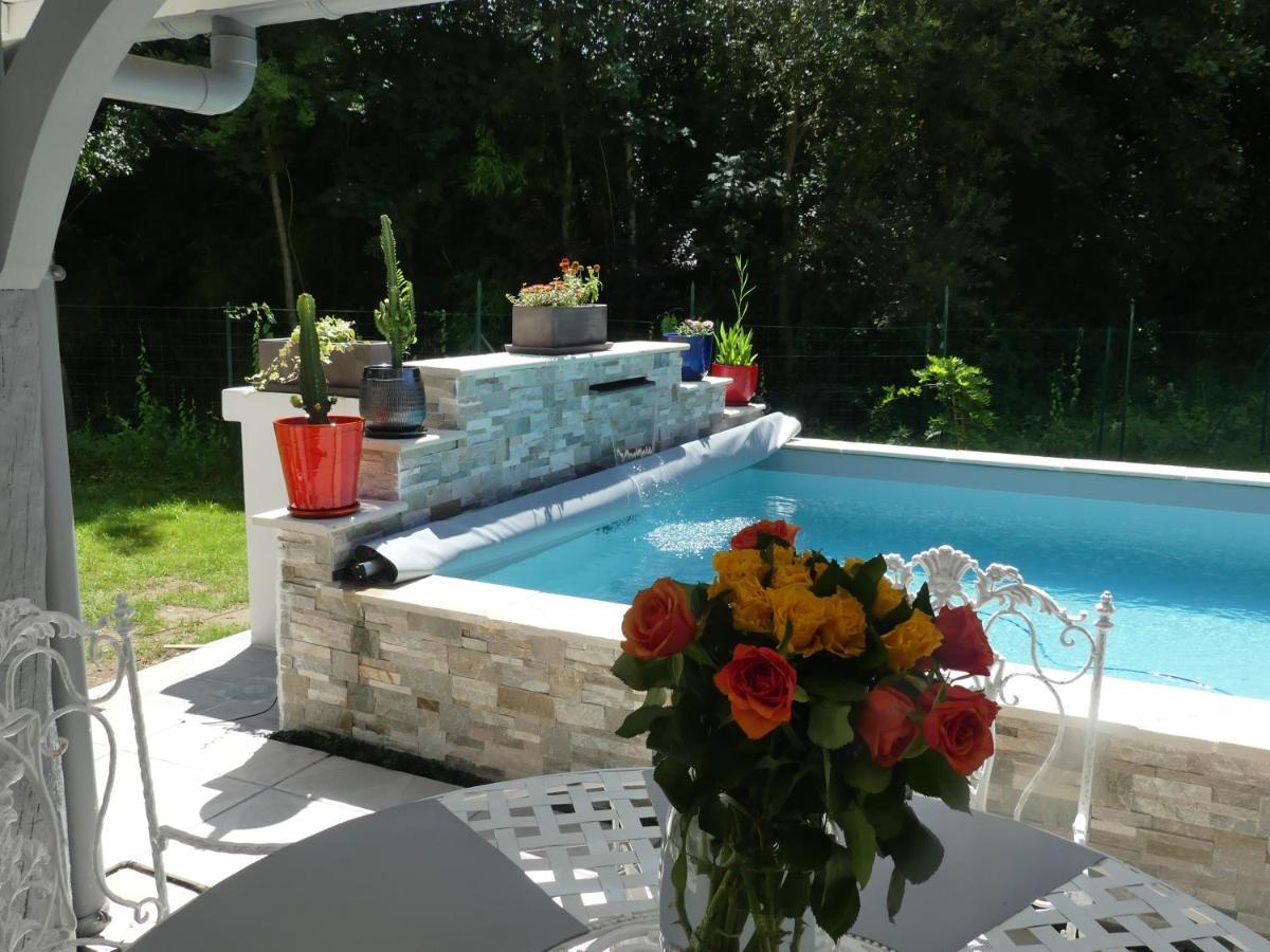 Toki Eder Chez Marisol, Piscine Chauffee, Decoration Soignee Et Ocean A 15 Minutes Entre Bayonne Et Hossegor Villa Saint-Martin-de-Seignanx ภายนอก รูปภาพ